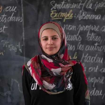 شابة بعمر 19 عاماً أول سفيرة للنوايا الحسنة لشؤون اللاجئين