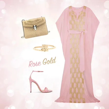 اطلالة رمضانية بالزهري الناعم