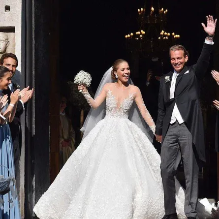 زفاف خيالي لـ ابنة صاحب شركة سواروفسكي