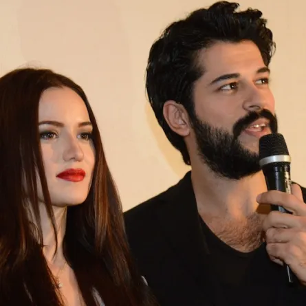 بوراك أوزجيفيت وفهرية أفجين والصور الأولى من تحضيرات زفافهما