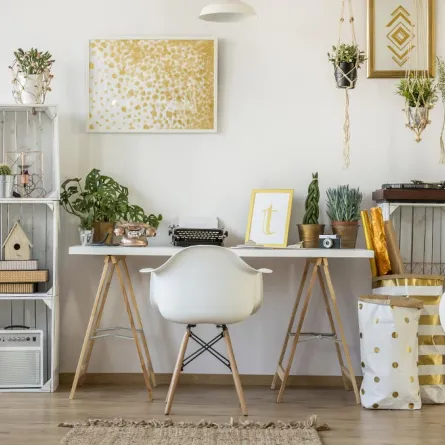 ألف باء تصميم المكتب المنزلي