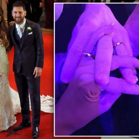 بالصور.. وشم مميز يجمع ليونيل ميسي وزوجته أنتونيلا روكوزو