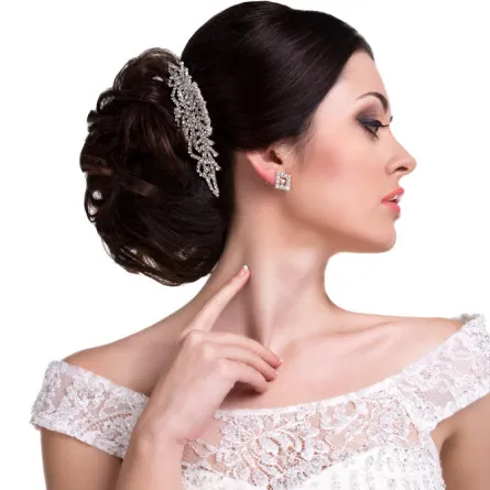 اكسسوارات شعر للعروس بالصور