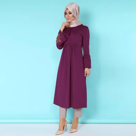 ملابس محجبات: اختاري التونيك لأناقة عملية