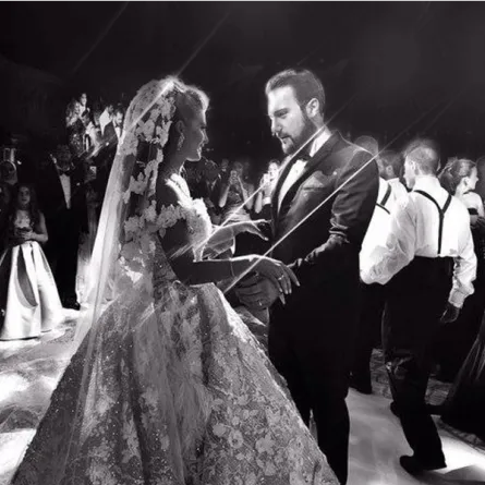 زفاف نجل الممثل يوسف شعبان وإطلالة العروس ستدهشك!