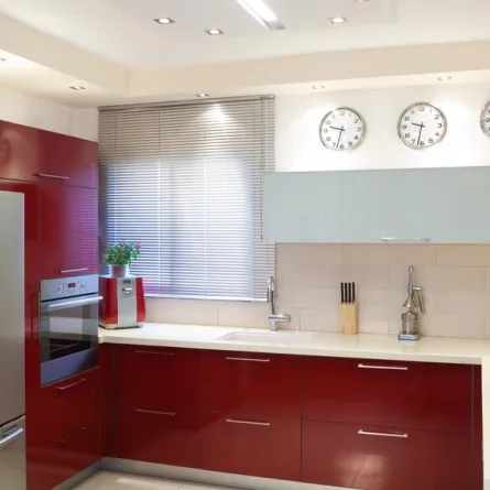 صور: ساعات لجدران المطبخ