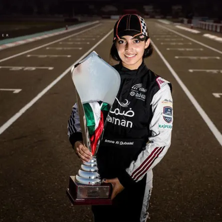 ولدت للتسابق: آمنة القبيسي شعلة نور