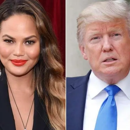 دونالد ترامب يحظر كريسي تيغن عن حسابه في تويتر