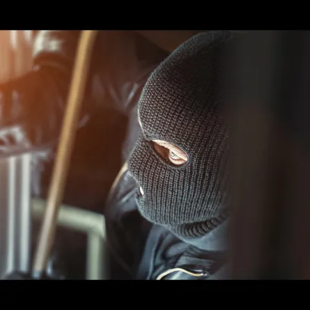 فيديو.. كيف تنكر هذا اللص في "هيئة شبح" لسرقة مبنى؟