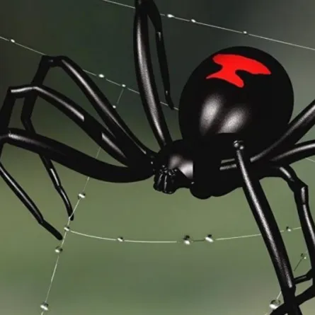 بالفيديو.. عنكبوت يهاجم مذيعة على الهواء.. شاهد ردة فعلها