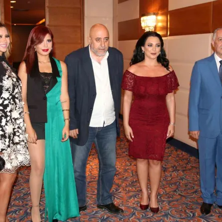 بالصور والفيديو.. سلاف فواخرجي ويوسف الخال يطلقان "هوا أصفر"