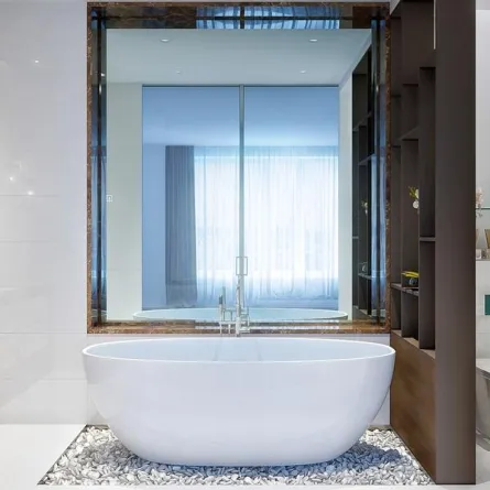 صور:ما هي الخامات الأكثر استخدامًا في ديكورات حمامات المنازل؟