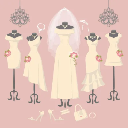 انفوجرافيك: أيّ نوع من فساتين الزفاف يناسب شكل جسمك؟