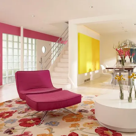 ديكورات ضاجة بالألوان في صور