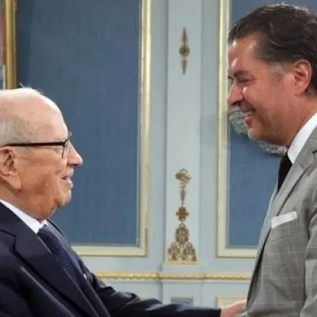 الرّئيس التّونسي يستقبل راغب علامة