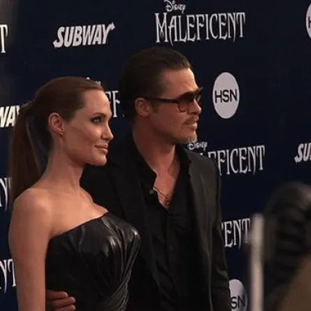 سيدة فرنسية تجمع براد بيت وأنجلينا جولي في المحكمة