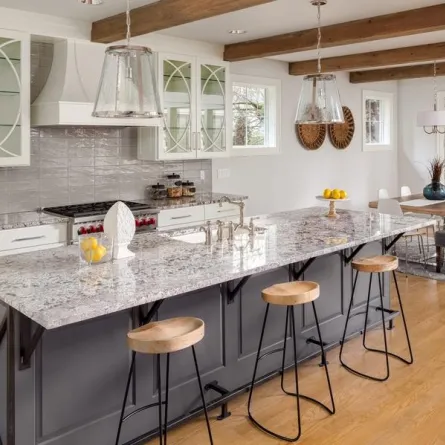 صور عن ديكورات مطابخ "مودرن" ملونة