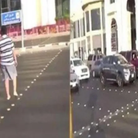 إخلاء سبيل المراهق الذي رقص عند إشارة المرور في جدة