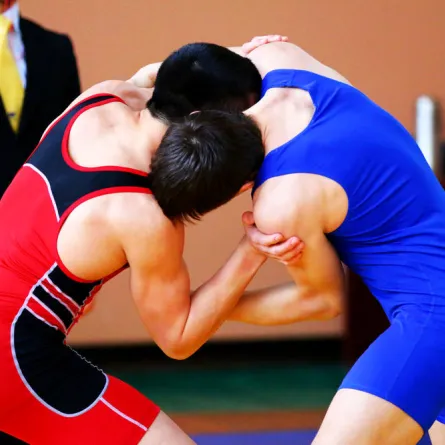 بالفيديو: مصارع يفارق الحياة أثناء المباراة