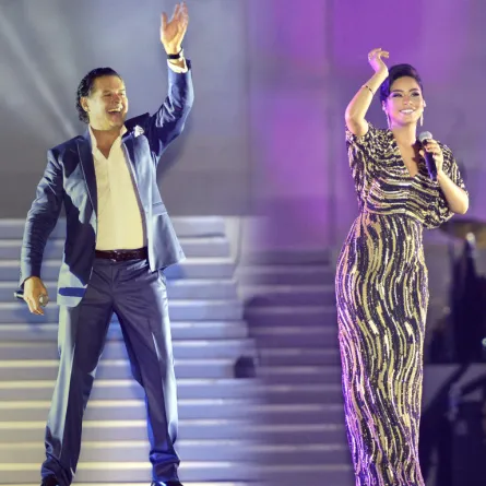 راغب علامة يخذل شيرين عبد الوهاب وهي تردّ الصاع...و"الهضبة" حاضر!