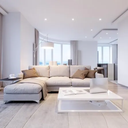 علم الطاقة في "ديكورات" غرفة المعيشة