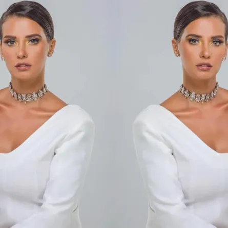 ايمان العاصي تتألق في جلسة تصوير "بيضاء" وتتخلص من "إشاعة حب"