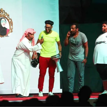 عرض مسرحية "ترانزيت 2" في الأحساء