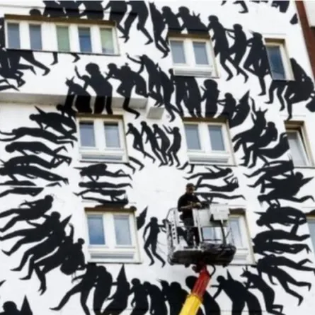 أول معرض في العالم لفن الرسم على الجدران يقام في برلين