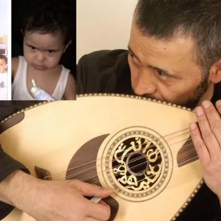 الكشف عن صور جديدة لإبنة الوسوف عيون من زوجته الثانية ندى زيدان