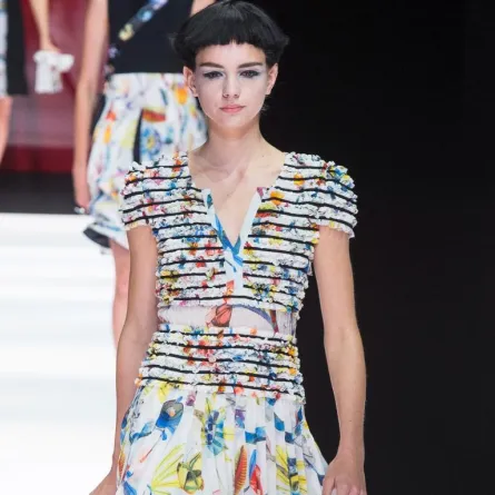 أسبوع الموضة في ميلان: عرض جورجيو أرماني لربيع وصيف 2018