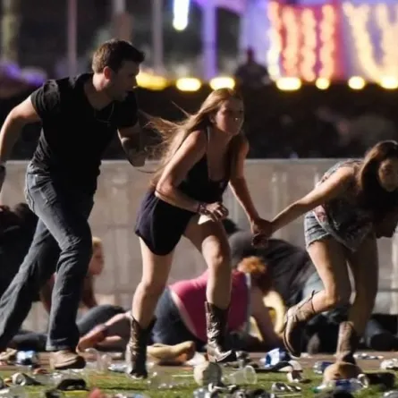 رجل يفتدي زوجته بحياته في هجوم لاس فيغاس