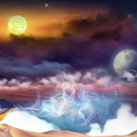 ما تفسير حلم الشمس تتحول إلى قمر؟