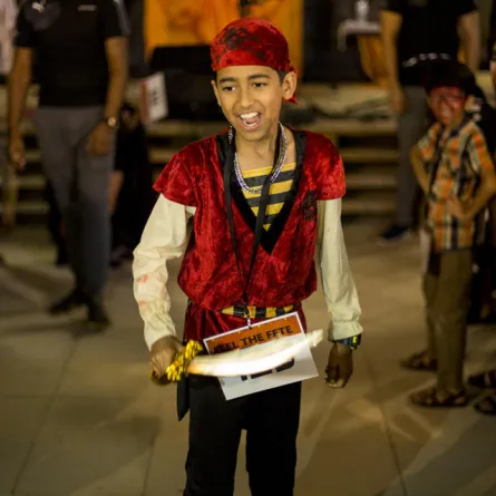 احتفالات "الهالوين" في مدينة دبي الرياضية