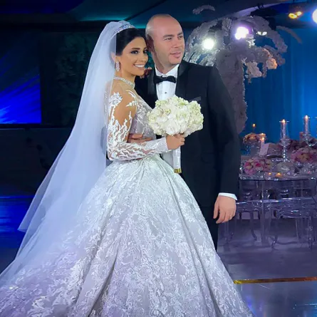 بالصور: رودولف هلال يحتفل بزفافه