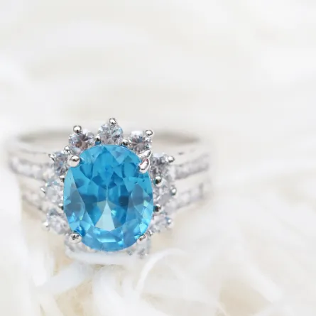 دبل زفاف ملوكية باللون الأزرق الفخم!