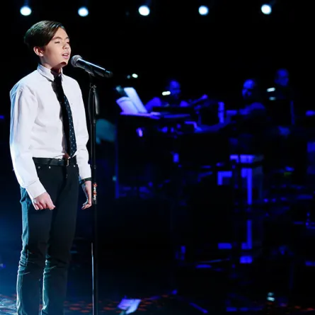 بالصور.. "ذا فويس كيدز" : يمان قصار بصبحة عبد الرحيم الحلبي في روسيا وماذا قال عن كاظم الساهر؟