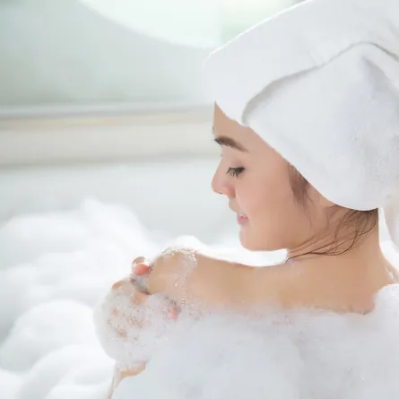 كيفية عمل حمام العروس في منزلكِ من دون تكاليف