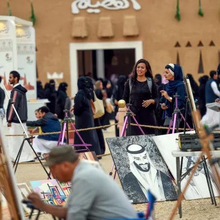 جناح القصيم بالجنادرية.. كليجا وتمور شهية وعرضة نجدية