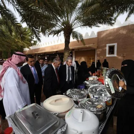 جناح حائل في "الجنادرية.. فنون وتراث