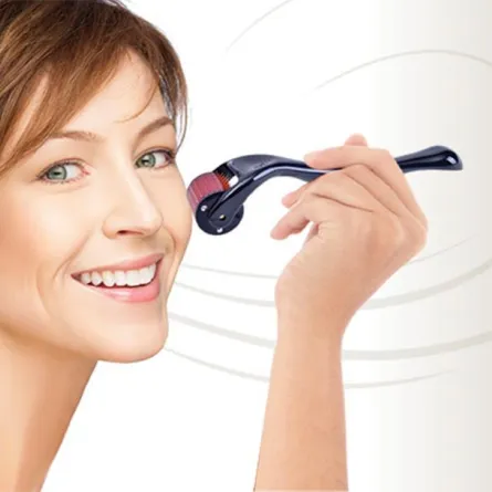 تطبيق جلسة  الديرمارولر  بالمنزل لتعزيز انتاج الكولاجين