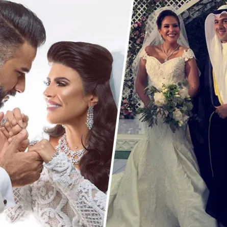 صور وفيديوهات من زفاف النجمتين بيبي عبد المحسن وغدير السبتي