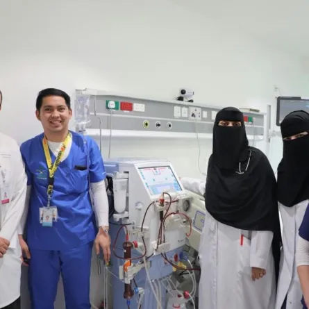 بدء العمل في وحدة غسيل الكلى بمجمع الملك عبدالله الطبي بجدة