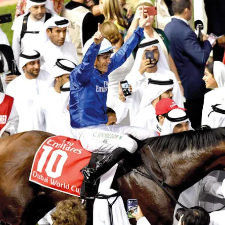 محمد بن راشد يشهد تتويج «جودولفين» بلقب كأس دبي العالمي