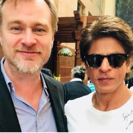 شاروخان يلتقي المخرج كريستوفر نولان في مومباي