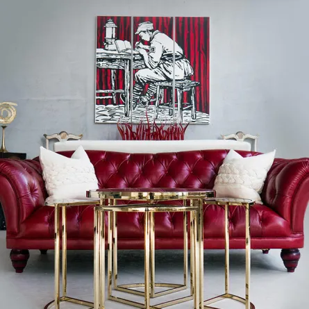 صور ديكورات غرف معيشة بألوان الحياة