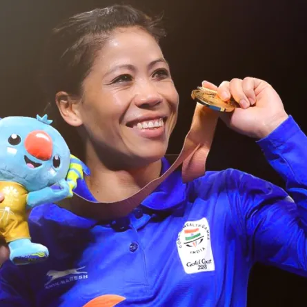 سياسية هندية تفوز ببطولة دورة ألعاب الكومنولث في الملاكمة