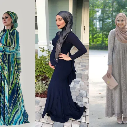 ملابس محجبات حوامل: أجمل موديلات الفساتين من انستقرام