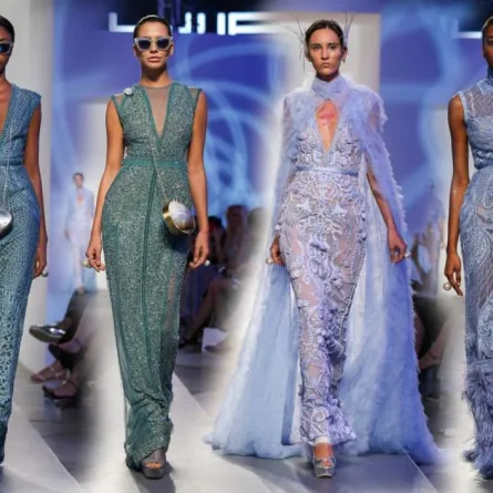 مصممون عرب وأجانب يشاركون في أسبوع الموضة العربي في دبي