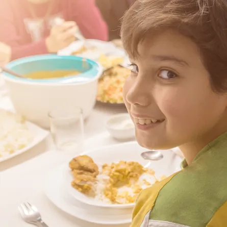 غذاء الطفل في رمضان