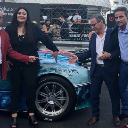 السعودية شاليمار شربتلي ترسم على "باجاني" الأشهر عالمياً